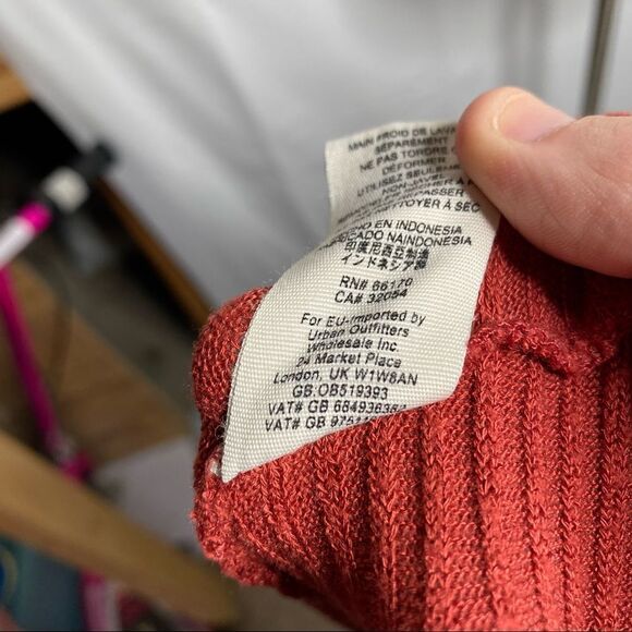 Free People Lover Rib Split Back Pullover Tunic Top - Picture 8 of 10